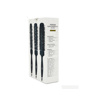 CREE PREMIUM ROUND HAIR BRUSH SET LONG BARREL 3 IN 1